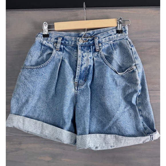 Vintage Denim Supply Company Shorts Bermuda High Waisted Size 6‎ - Picture 1 of 6
